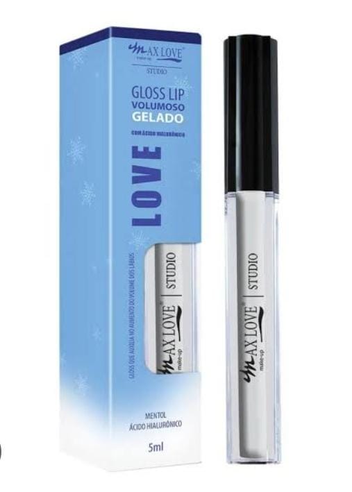 Gloss Labial Max Love Volumoso Gelado